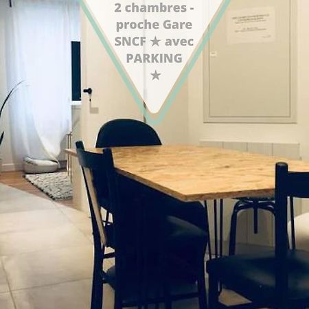 2 Chambres - Proche Gare Sncf Avec Parking Toulouse Exterior foto
